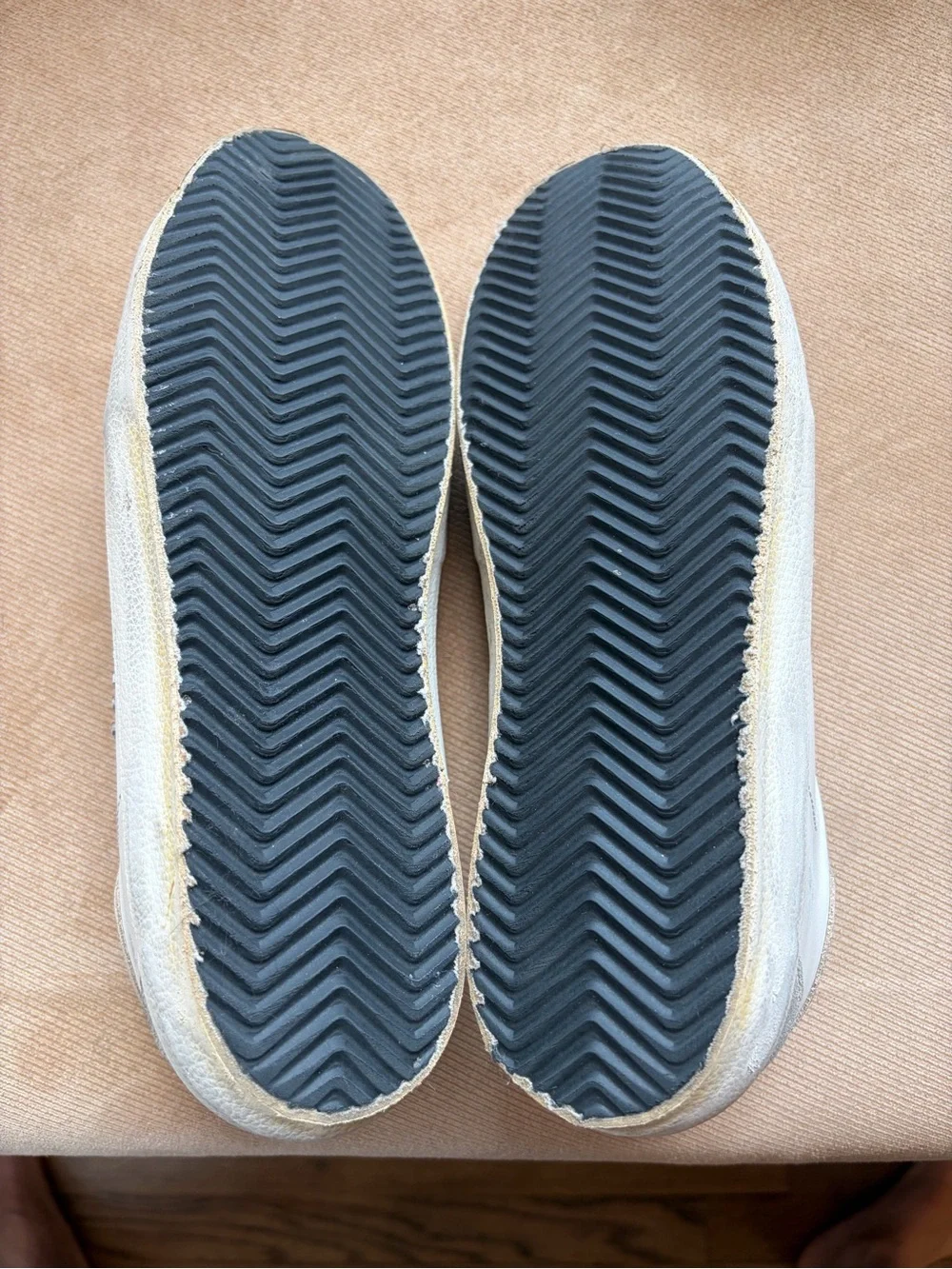 Golden Goose Super-Star Mixed Media Leather Sneakers